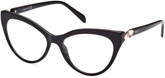 Eyeglasses emilio pucci ep 5196 001 shiny black /