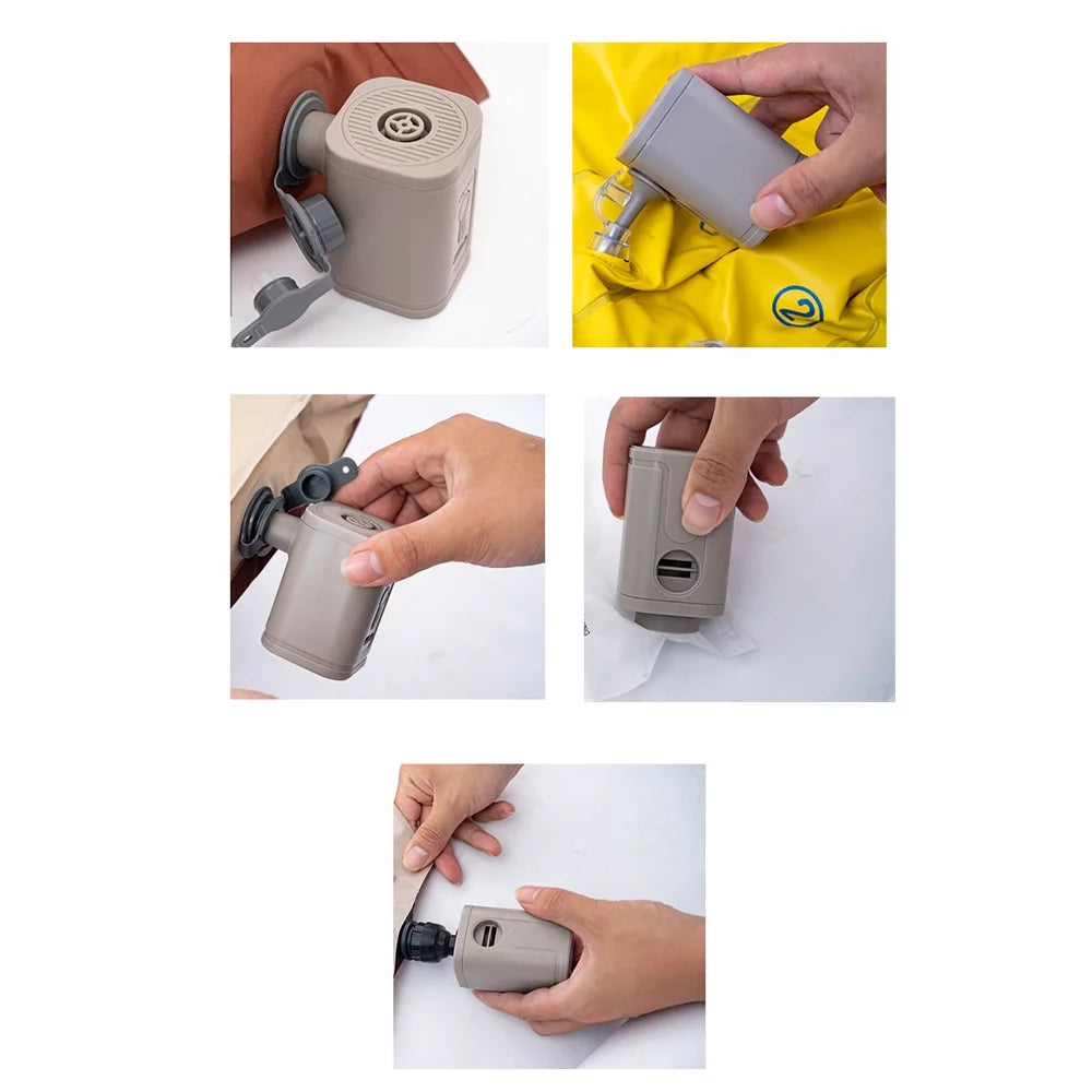 6588 multifunctional portable cordless electric inflator dual-use inflatable and vacuum pump mattress inflator vacuum pump