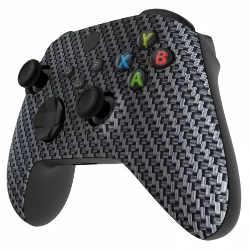 "carbon" xoriginal packaging one x smart custom rapid fire modded controller.fps mods. cod warzone