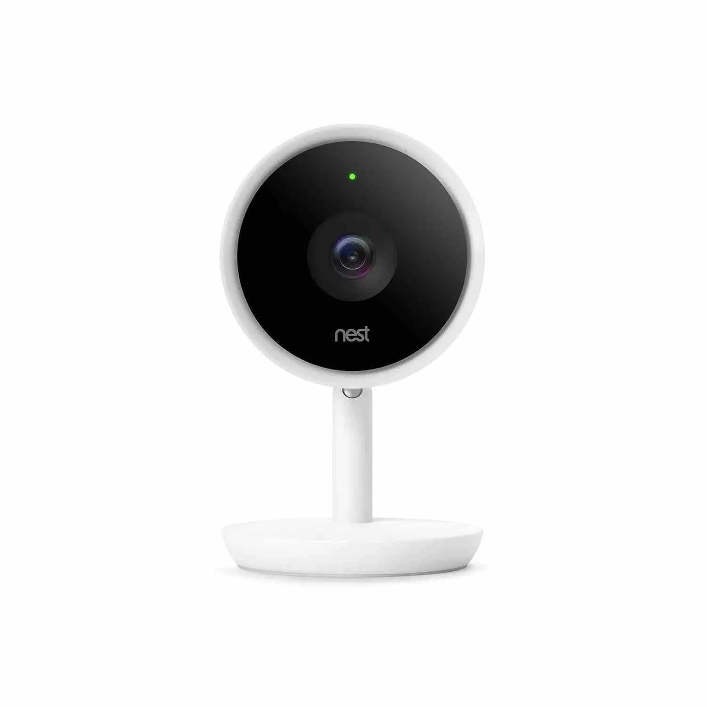 Open box google nest nc3100us cam iq indoor wi-fi security camera - white