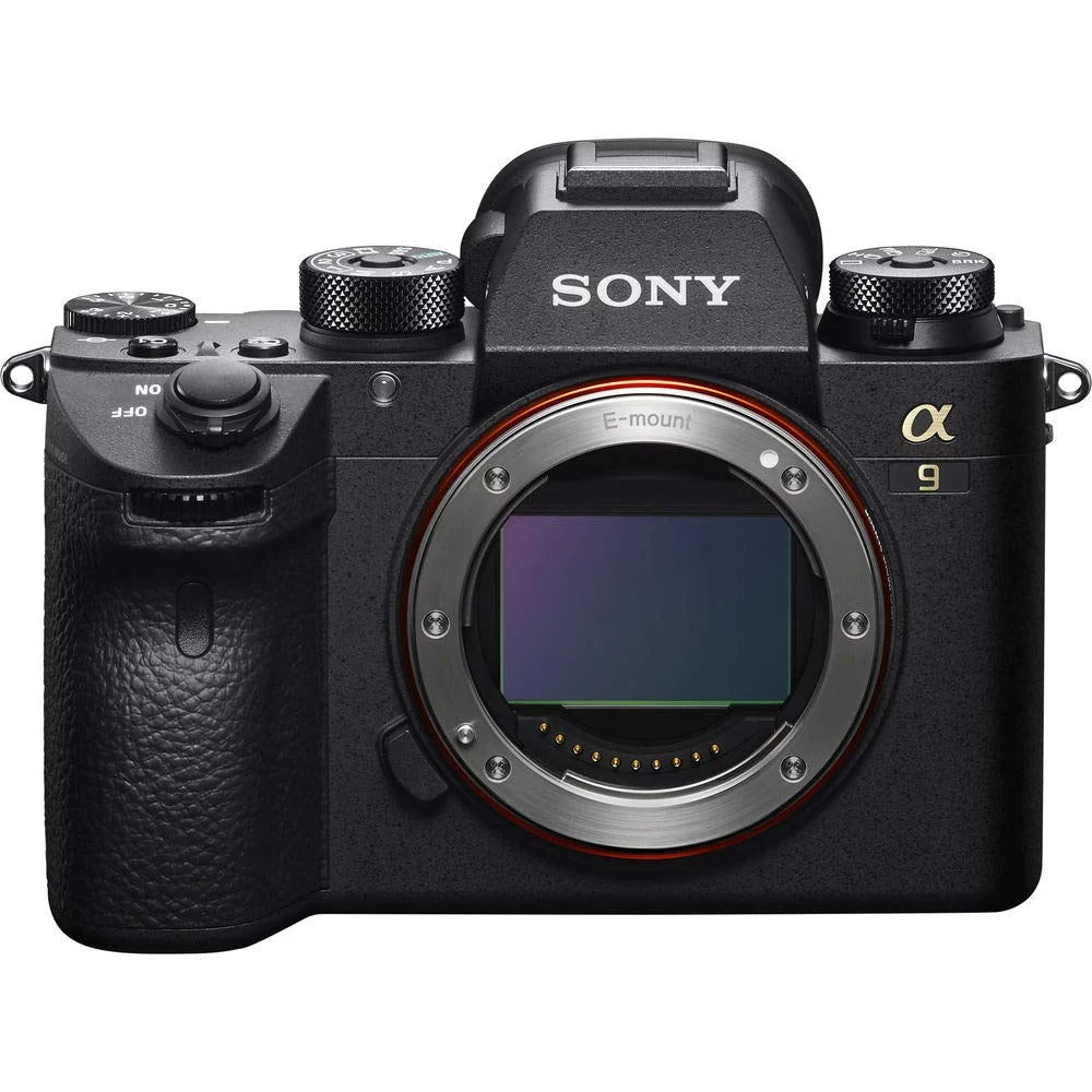 Sony alpha a9 mirrorless camera ilce9/b with sony fe 24-70mm lens, soft bag, additional battery, 64gb memory card, card reader , plus essential accessories