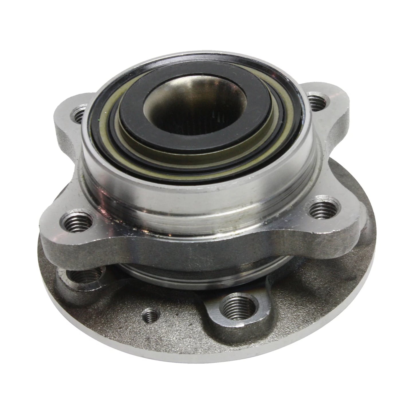 Wheel hub compatible with 2003-2007 volvo xc90 6cyl 5cyl 8cyl 3.2l 2.5l 2.9l 4.4l front, left driver or right passenger bearing included