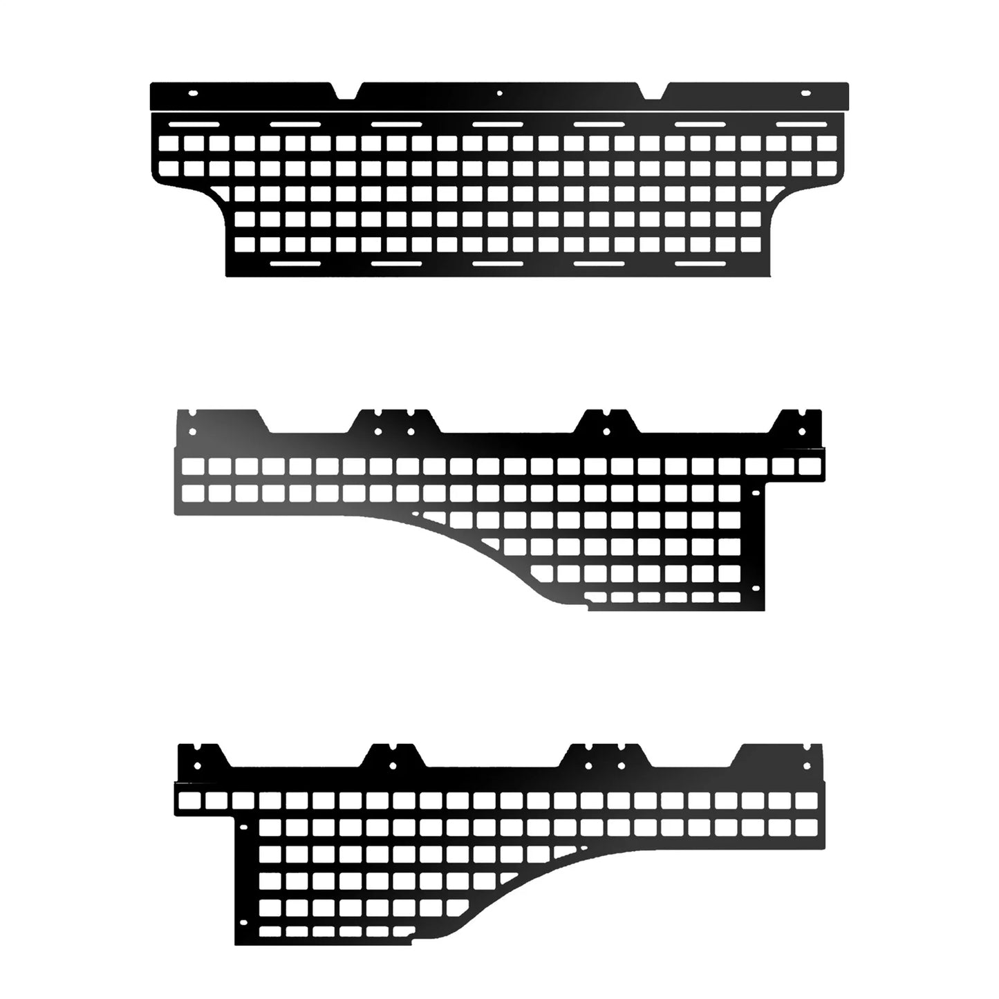 Putco 195421 molle panel fits 06-20 frontier fits select: 2011-2019 nissan frontier, 2010 nissan frontier king cab se/king cab le/king cab nismo