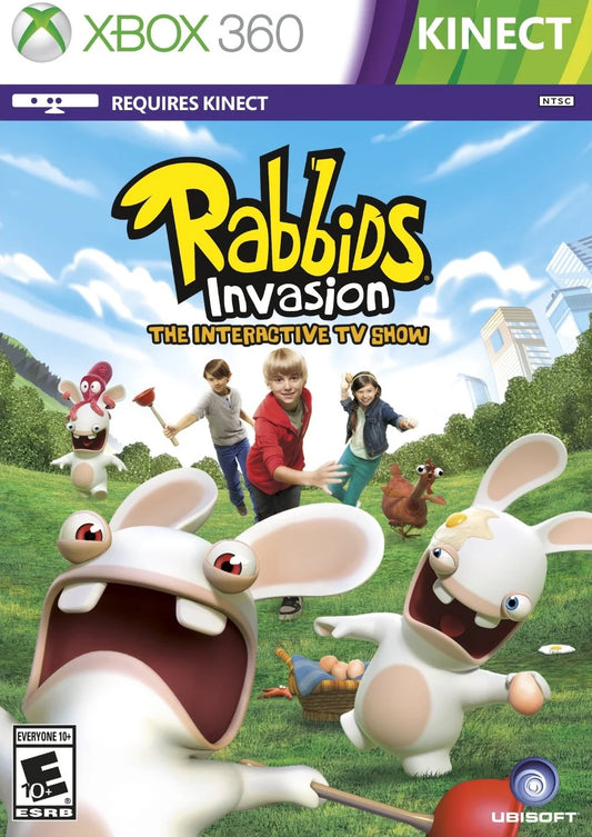 Rabbids invasion, ubisoft, xbox 360, 887256301750