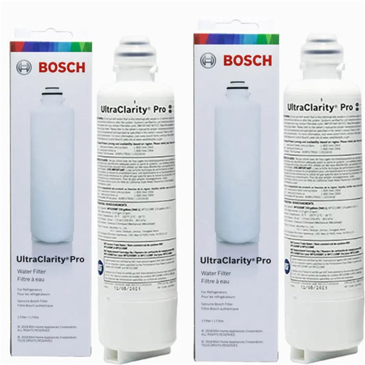 2 pack bosch ultraclarity pro water filter, borplftr50,borplftr55, ra450022, replfltr55, 11032531 replacement/compatible.