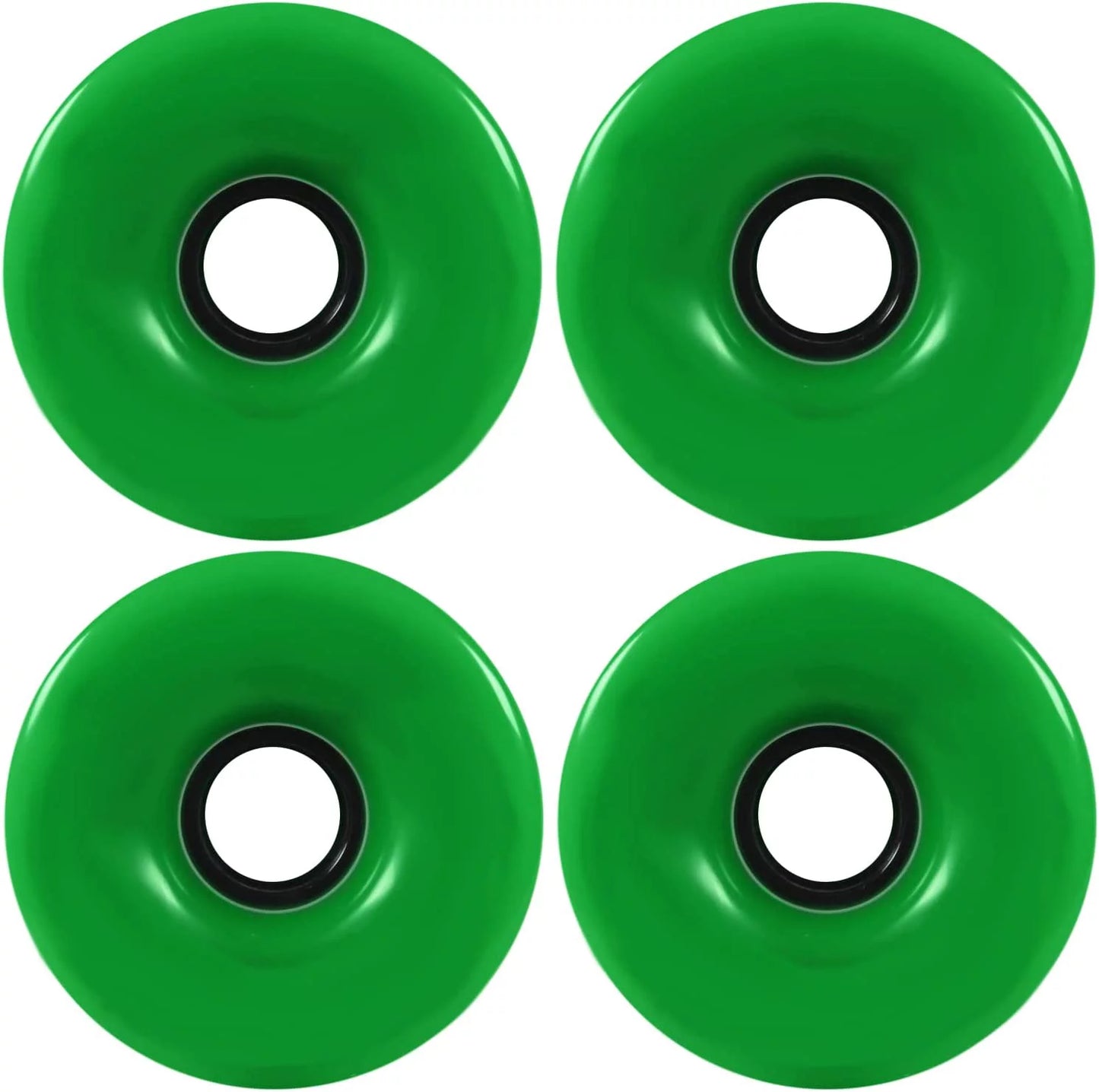 Step down drop longboard skateboard - 76mm wheels - abec 7 speed bearings