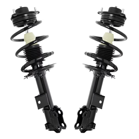 Autoshack front complete struts and coil springs set of 2 driver and passenger side replacement for 2012-2015 kia optima 2012 2013 2014 hyundai sonata 2.0l 2.4l fwd cst282589pr