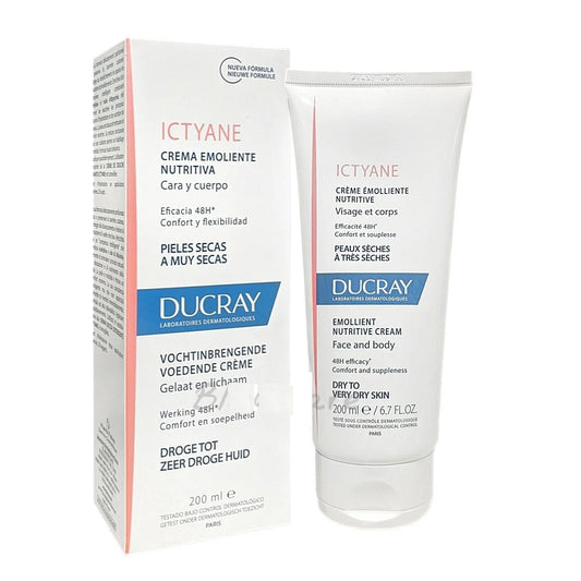 Ducray ictyane emollient nutritive cream 200ml