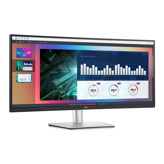 Dell p3421w 34-inch ultrawide wqhd curved usb-c monitor (certified refurbished)