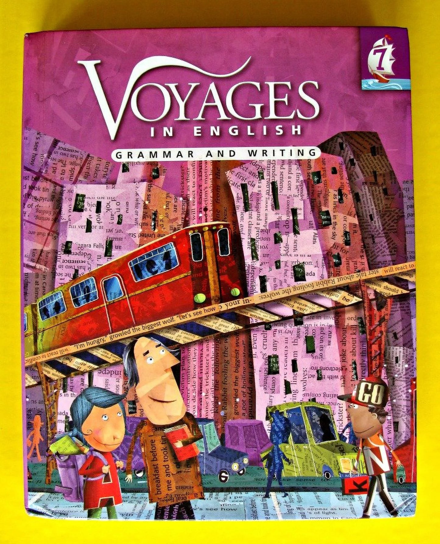 Voyages in english grade 7 student edition: grammar and writing (volume 7) (voyages in english 2011) 9780829428216 0829428216 - used/very good