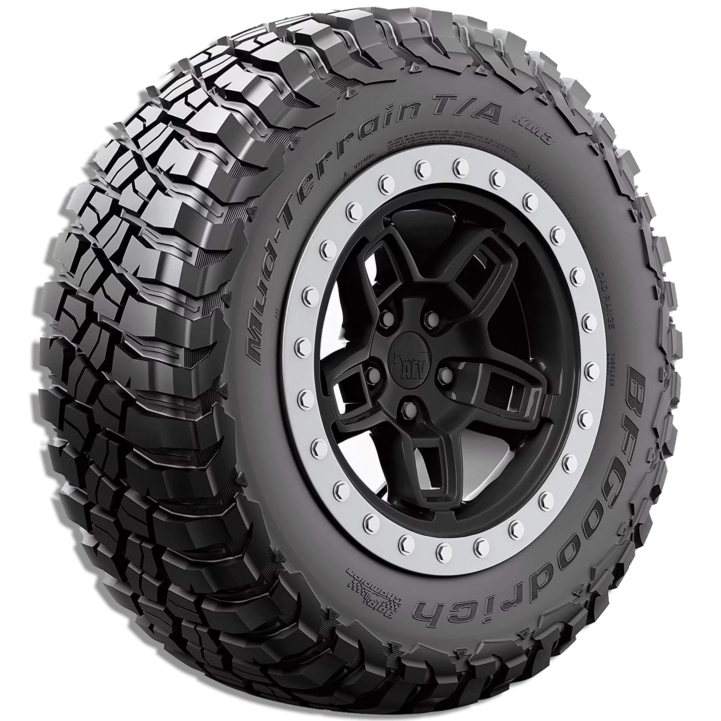 Bfgoodrich mud-terrain t/a km3 all-season 7.50r16/e 116/112q tire