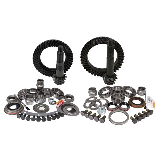 Usa standard gear & install kit, jeep xj & yj, d30 front & model 35 rear, 4.56