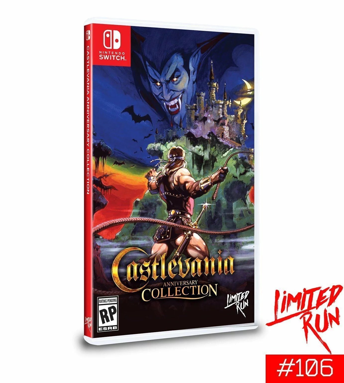 Castlevania anniversary collection - limited run #106 - nintendo switch new