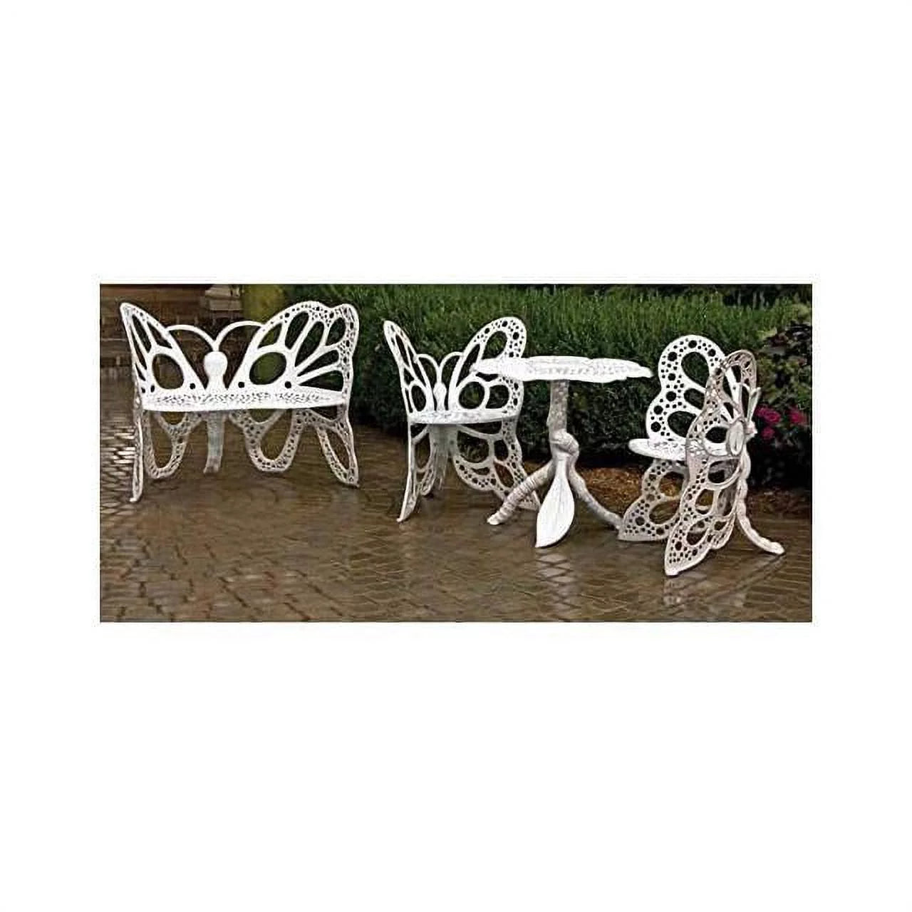 Flowerhouse  butterfly deluxe garden set - white