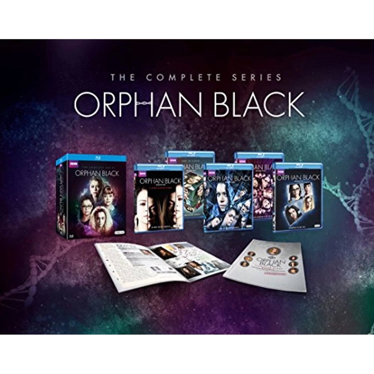 Orphan black: the complete series (blu-ray), bbc warner, action & adventure