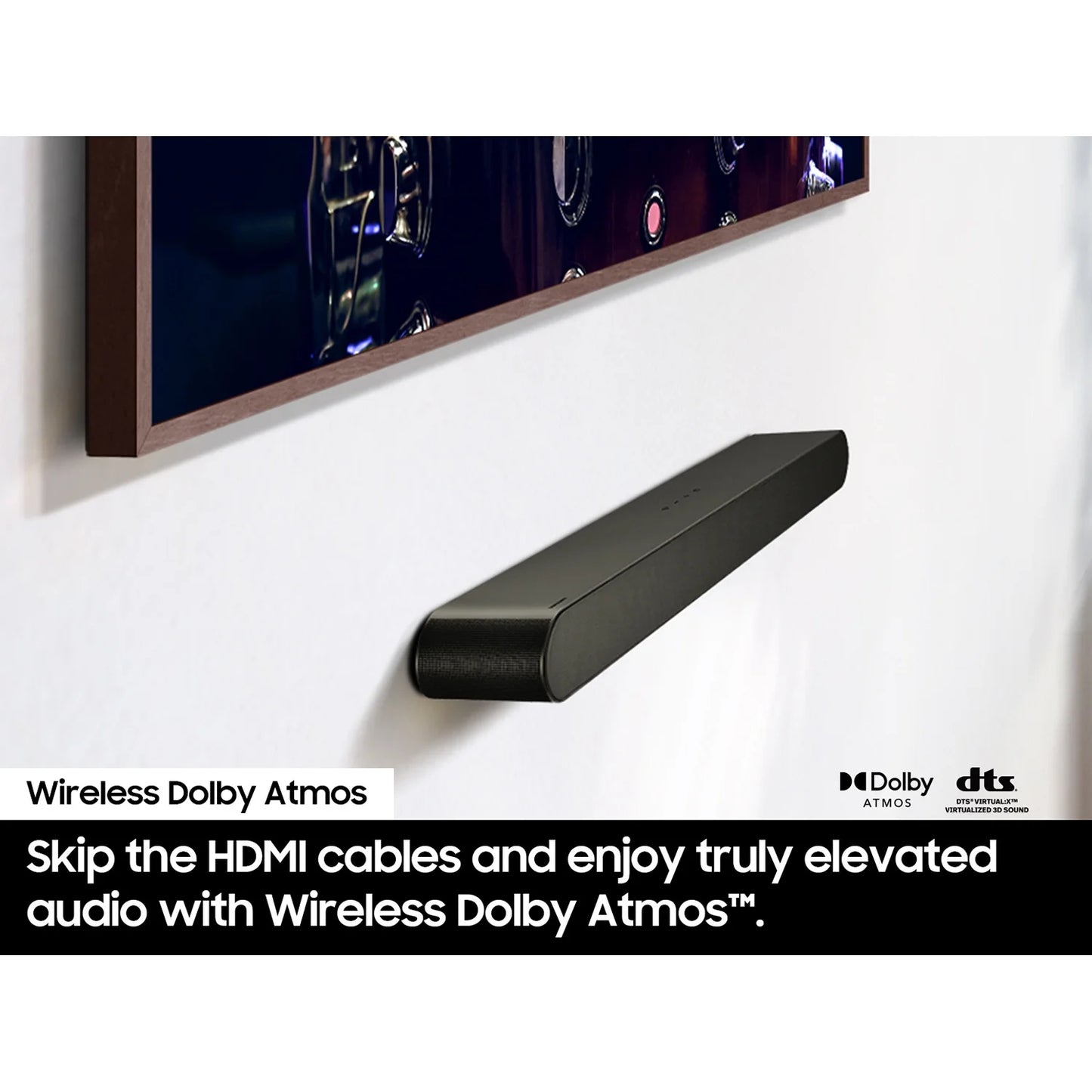 Samsung hw-s60d s-series wireless soundbar (2024) with redeemable directv gemini air