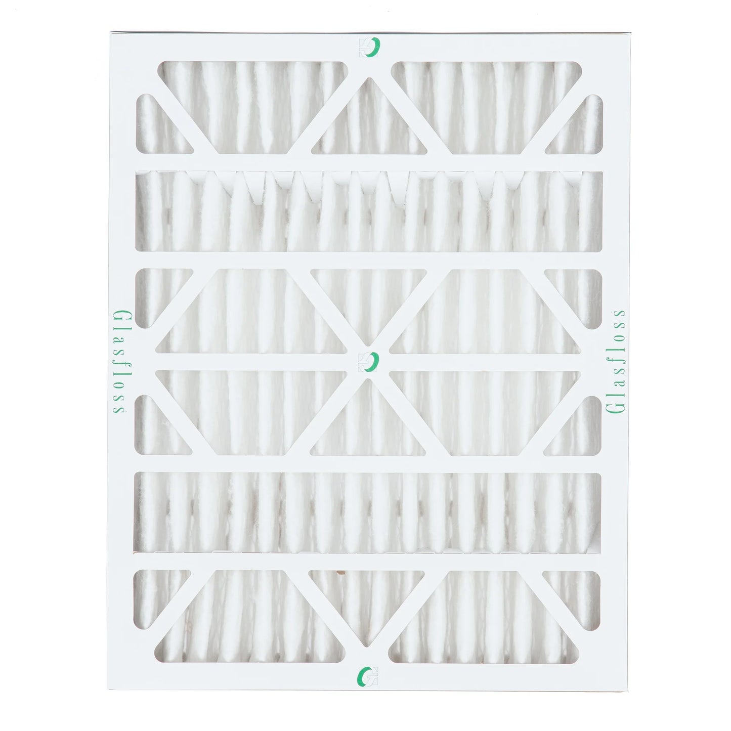 20x24x4 merv 10 pleated ac furnace air filters by glasfloss industries. ( 3 pack ) exact size: 19-3/8 x 23-3/8 x 3-3/4