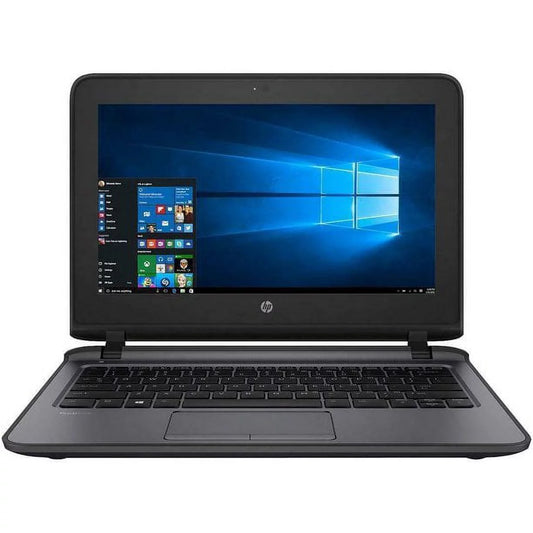 Restored hp probook 11 g2 11.6" notebook computer intel celeron 1.60 ghz 4 gb 128 gb ssd w10p (refurbished)