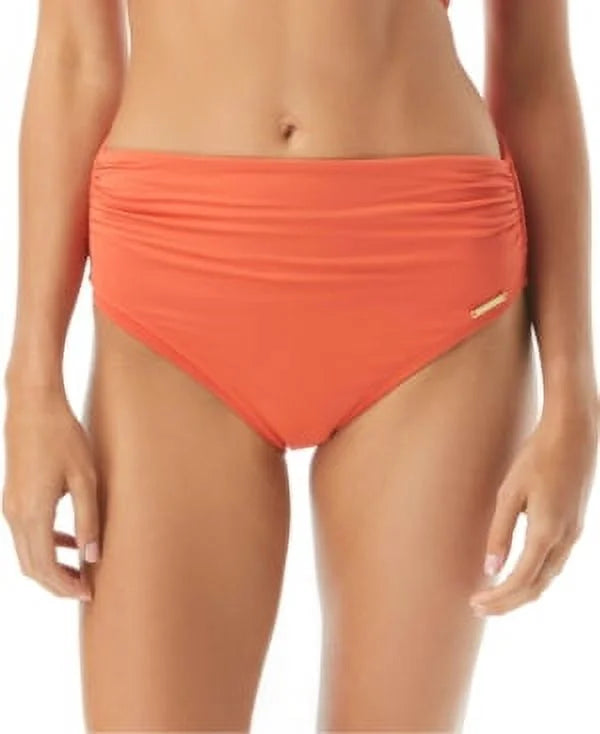 Vince camuto persimmon high-waisted bikini swim bottom, us small