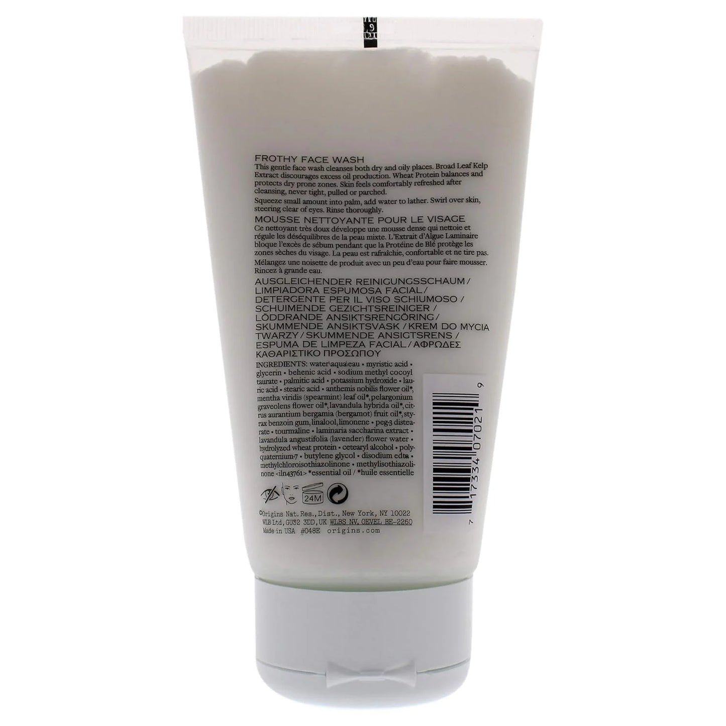 Checks and balances frothy face wash by origins for unisex - 5 oz cleanser