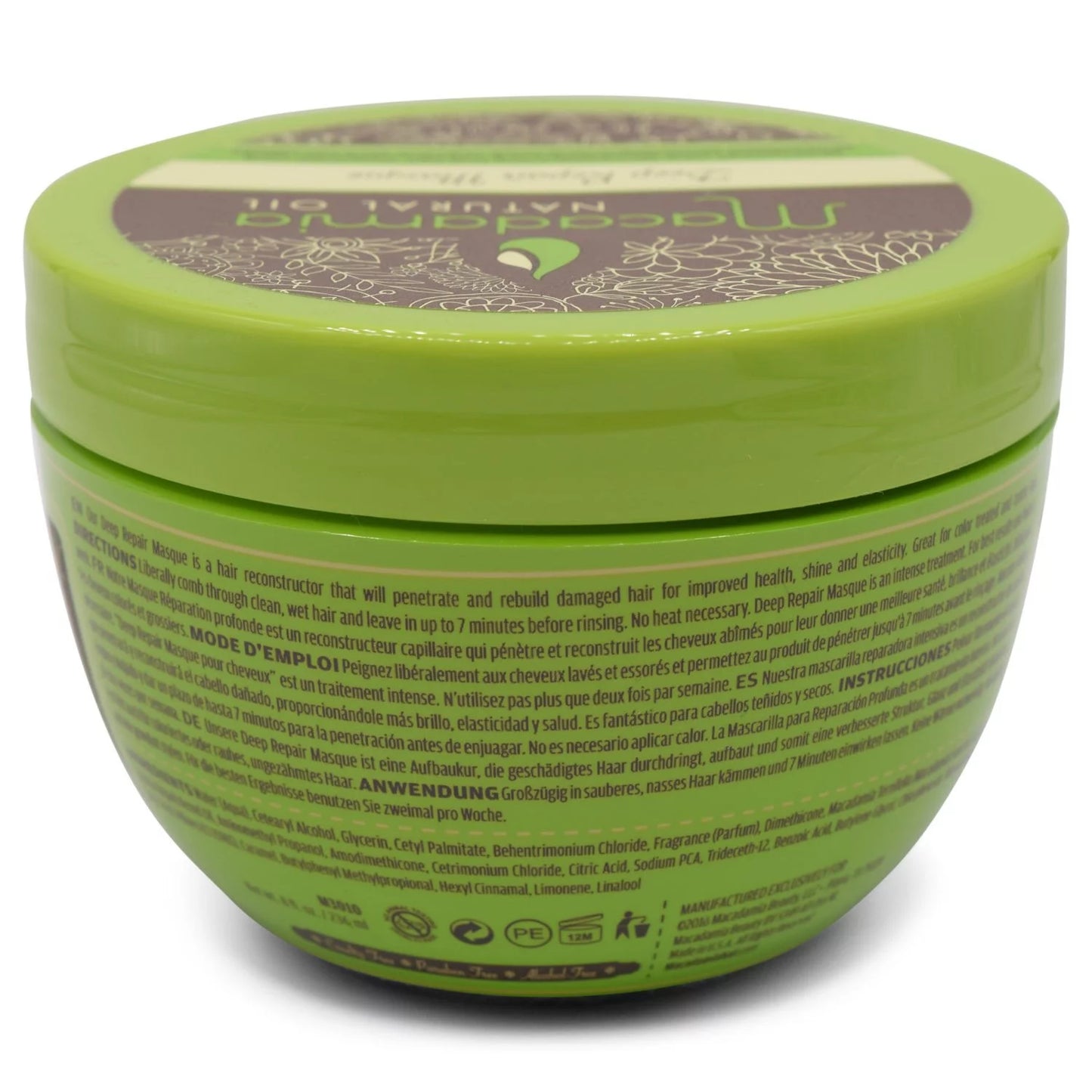 Deep repair masque by macadamia oil for unisex - 8.5 oz masque