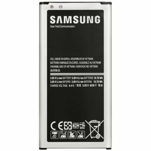 New samsung galaxy s5 cell phone battery  2800mah, 3.85v li-ion, 10.78wh