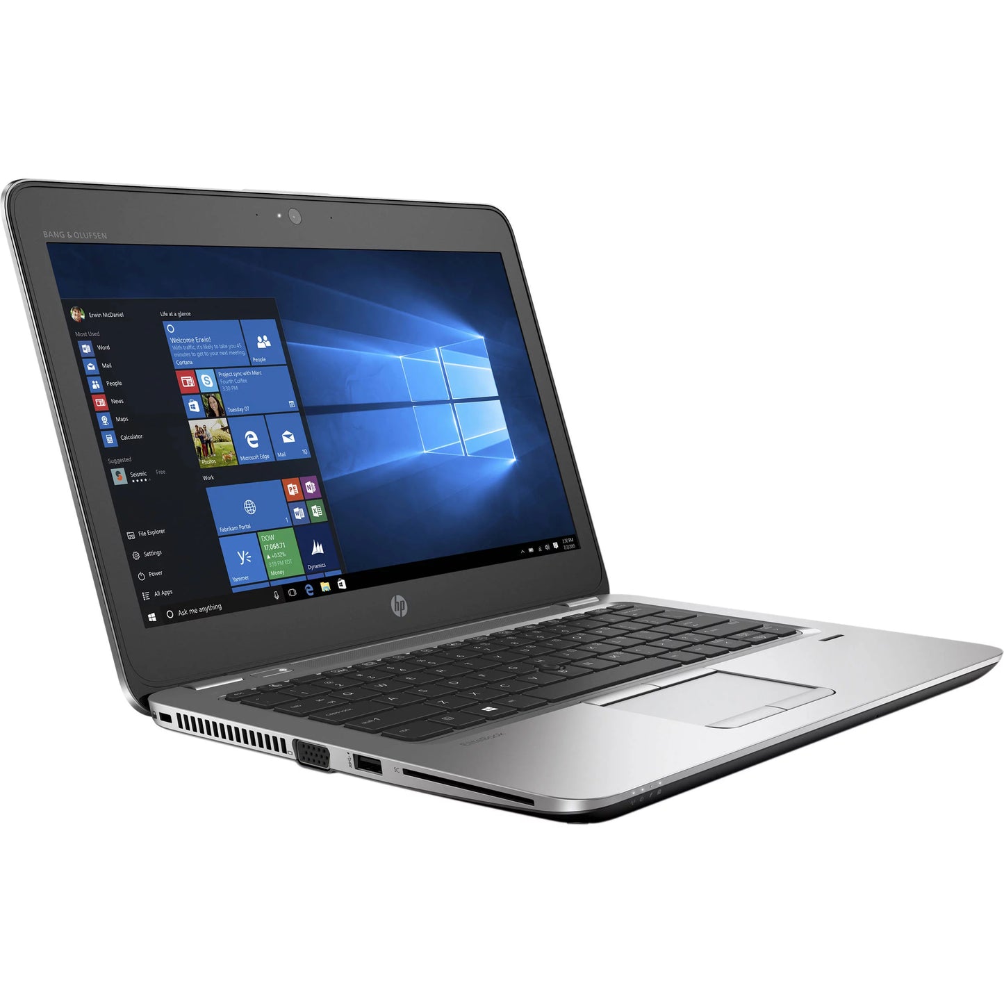 Restored hp elitebook 820 g3 notebook computer intel's i5 processor 2.40 ghz 8gb ram 128gb ssd w10p (refurbished)