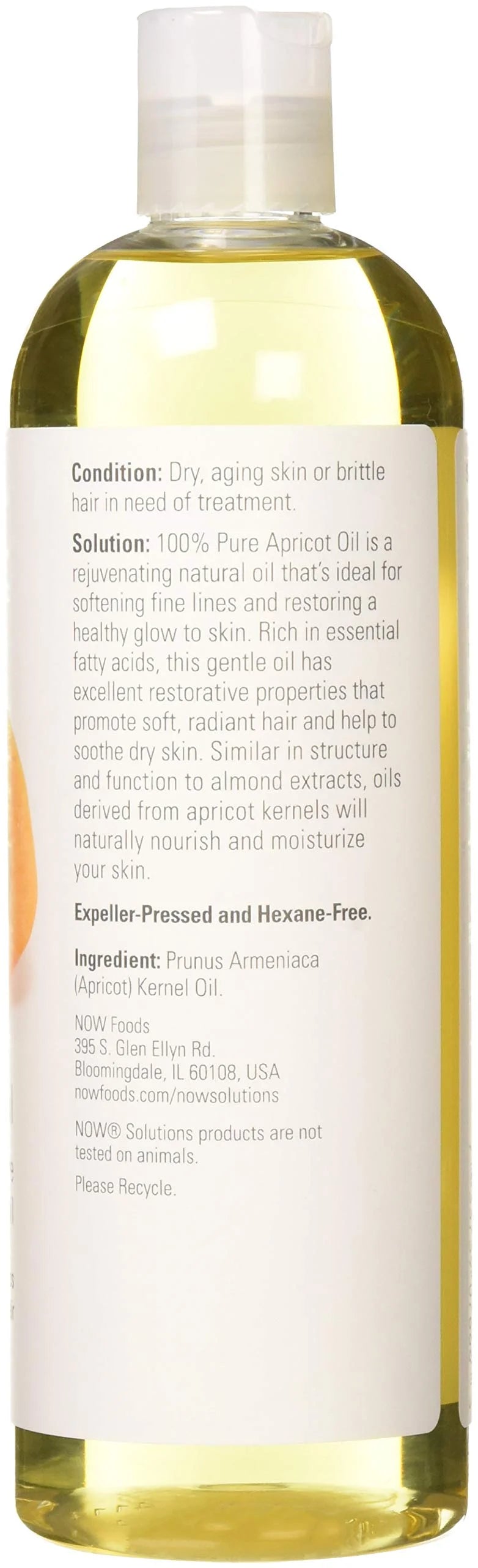 Now solutions apricot oil 16 oz. (pack of 2)