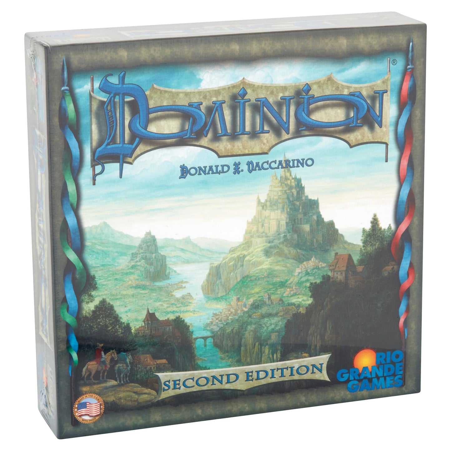 Dominion second edition board game, by rio grande games