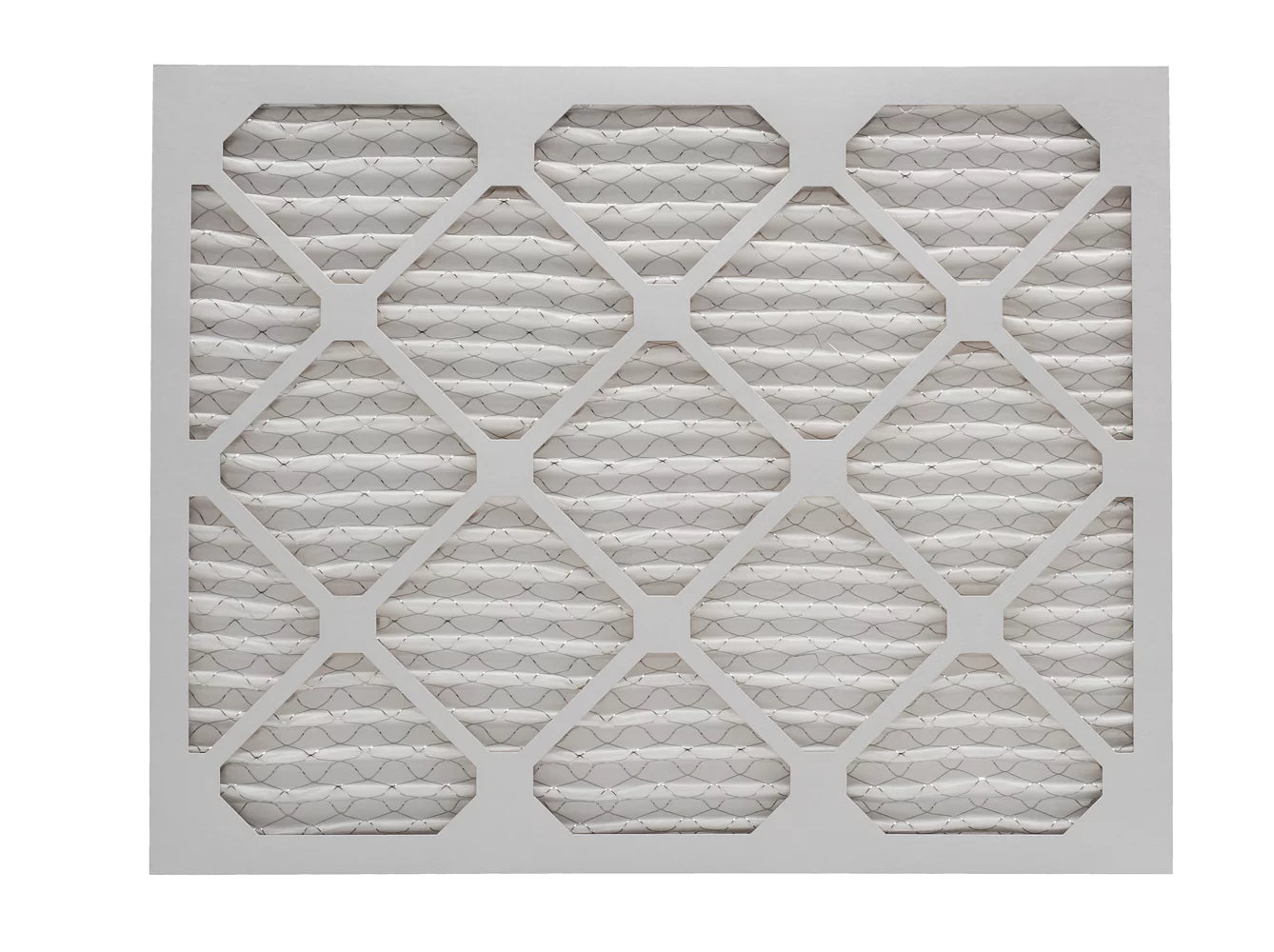 Aerostar 14x25x1 merv 8 pleated air filter, ac furnace air filter, 2 pack