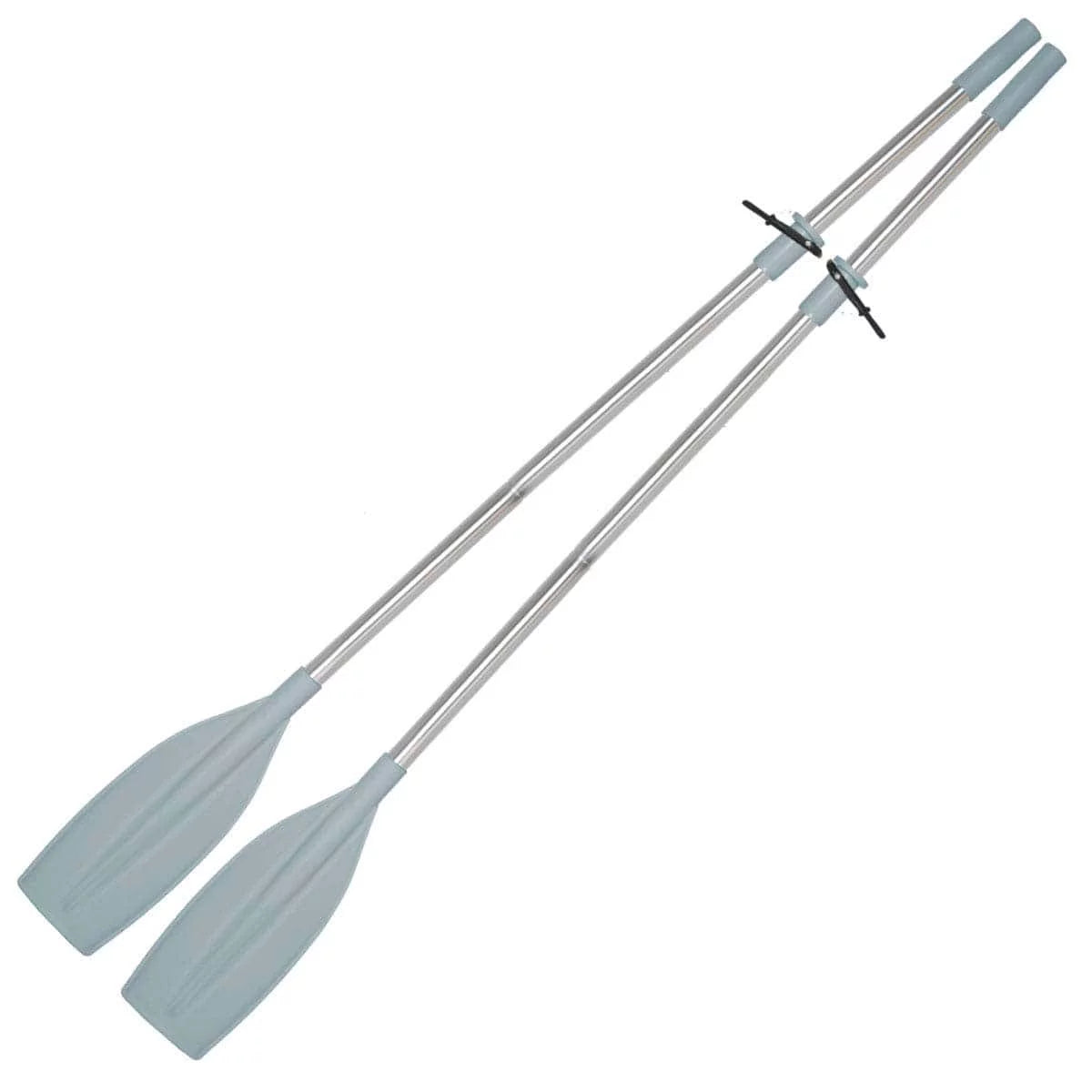 Oceansouth kayak / canoe aluminum oars split shaft with locks  - length 6' 6" - 2 piece with stops - detachable - pair