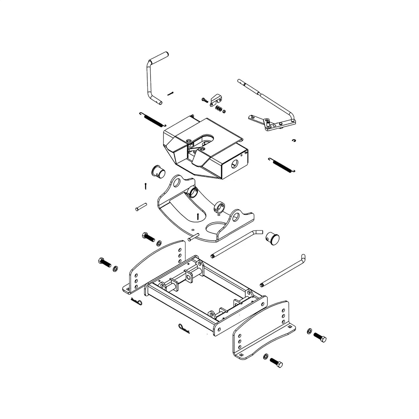 Reese 30054 30k select series fifth wheel hitch