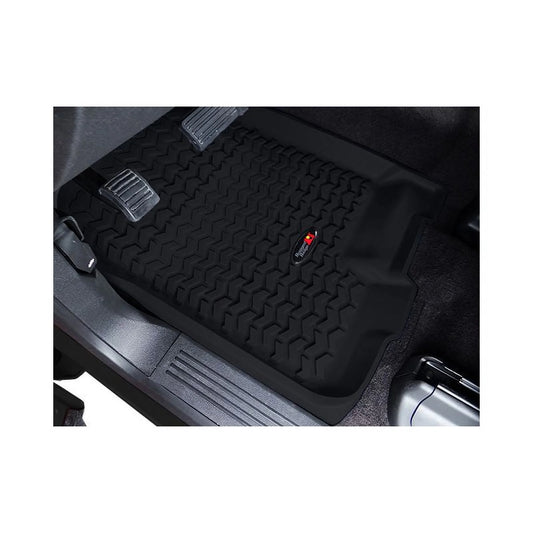 Rugged ridge by realtruck | floor liner, front/rear/cargo | 12988.10 | compatible with 1997-2006 jeep wrangler tj/lj