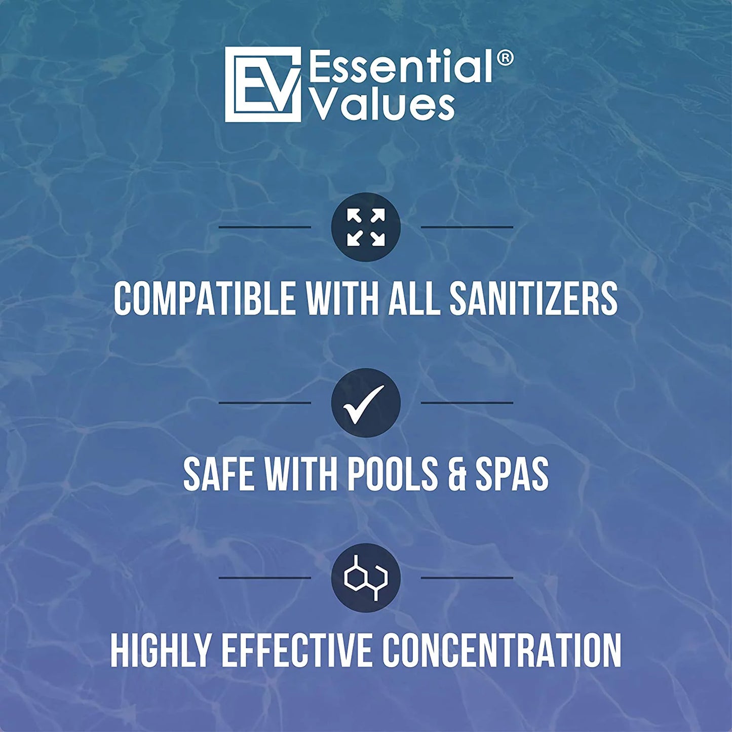 Essential values spa cartridge cleaner | pool cartridge cleaner (2 pack)