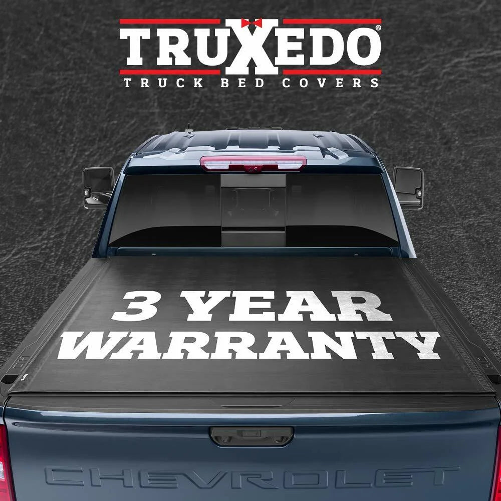 Truxedo sentry hard rolling truck bed tonneau cover | 1594701 | compatible with 2022 ford maverick 4' 6" bed (54.4")