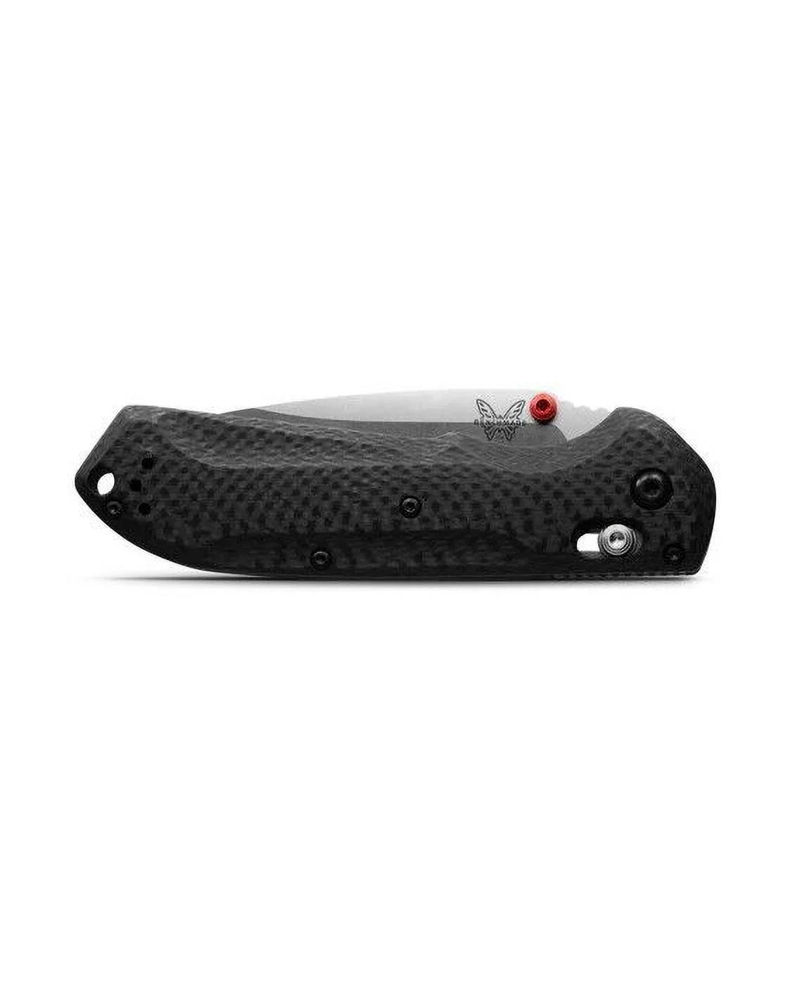 Benchmade 560-03 freek carbon fiber 3.6" drop-point stainless steel blade folding pocket knife