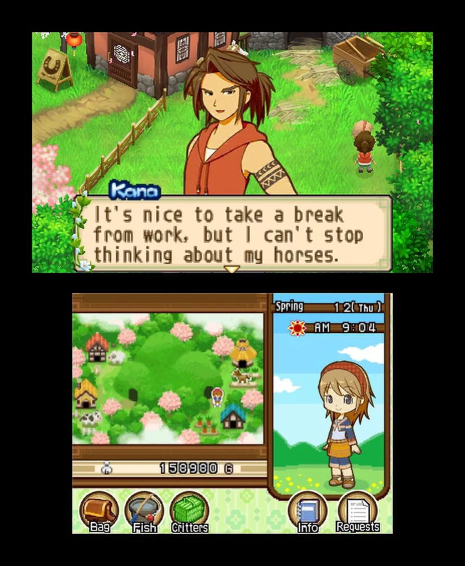 Nintendo 3ds - harvest moon: tale of two towns