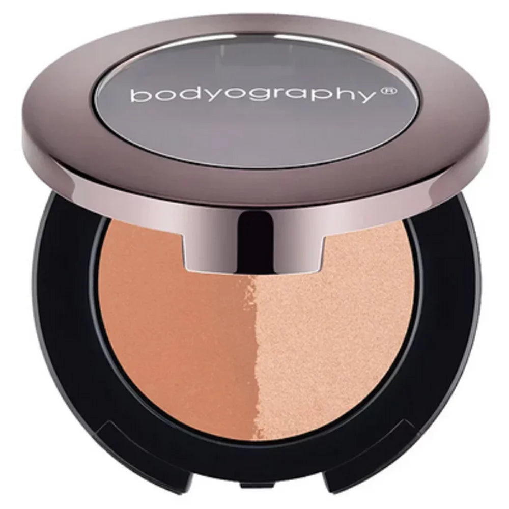 Bodyography sunsculpt bronzer & highlighter duo - powder