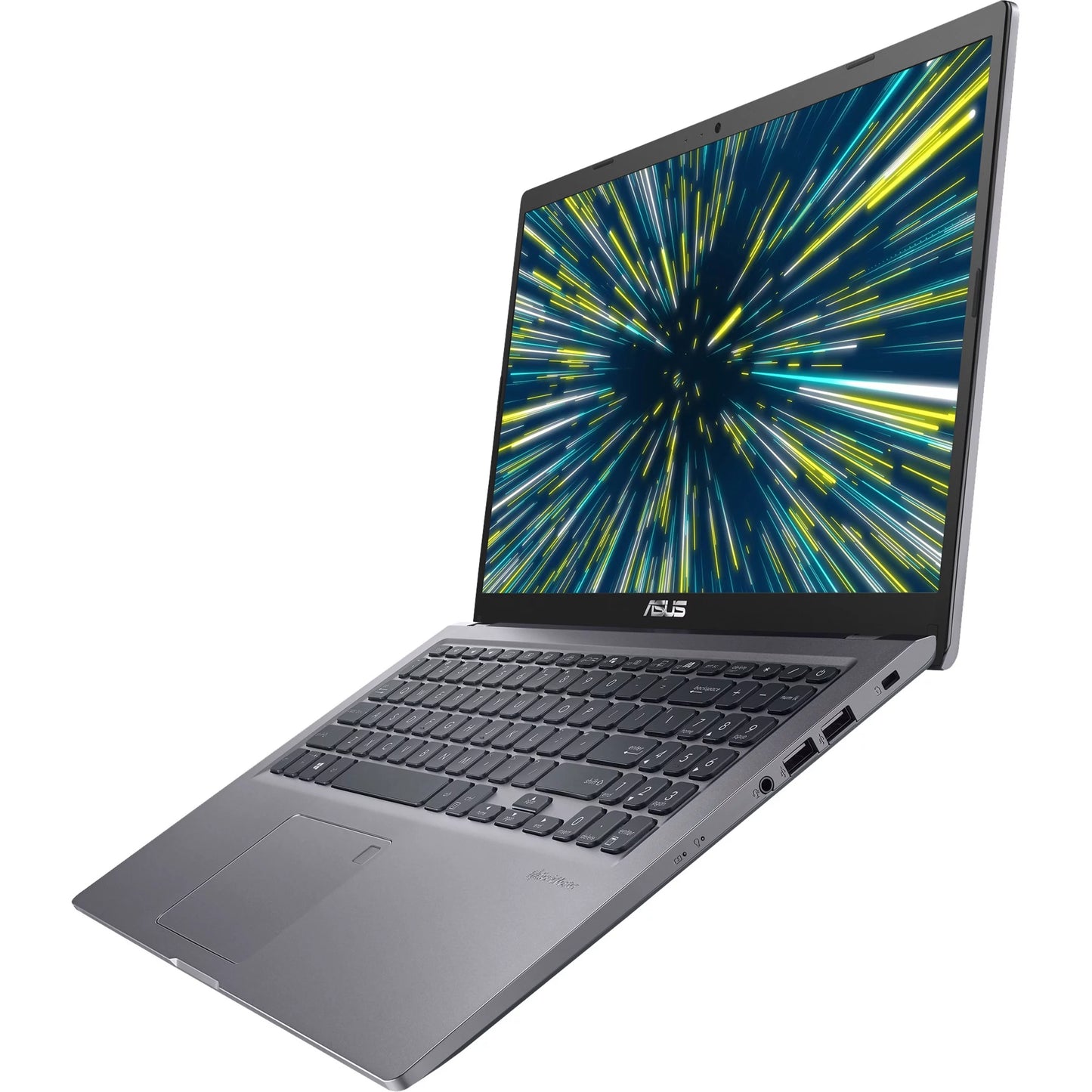 Asus vivobook 15 f515, 15.6\" full hd, intel's i5 processor-1135g7, intel iris xe graphics, 8gb ram, 512gb ssd, slate gray, windows 10 home, f515ea-db55