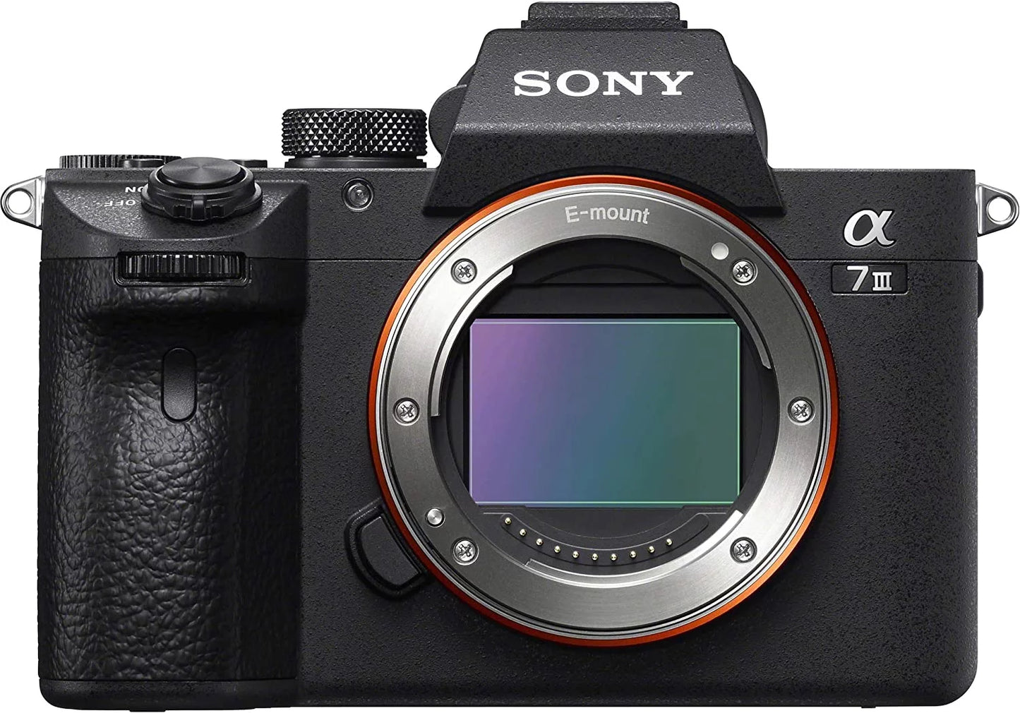 Sony alpha a7 iii mirrorless digital camera with sony fe 55mm f/1.8 za e-mount lens - standard kit