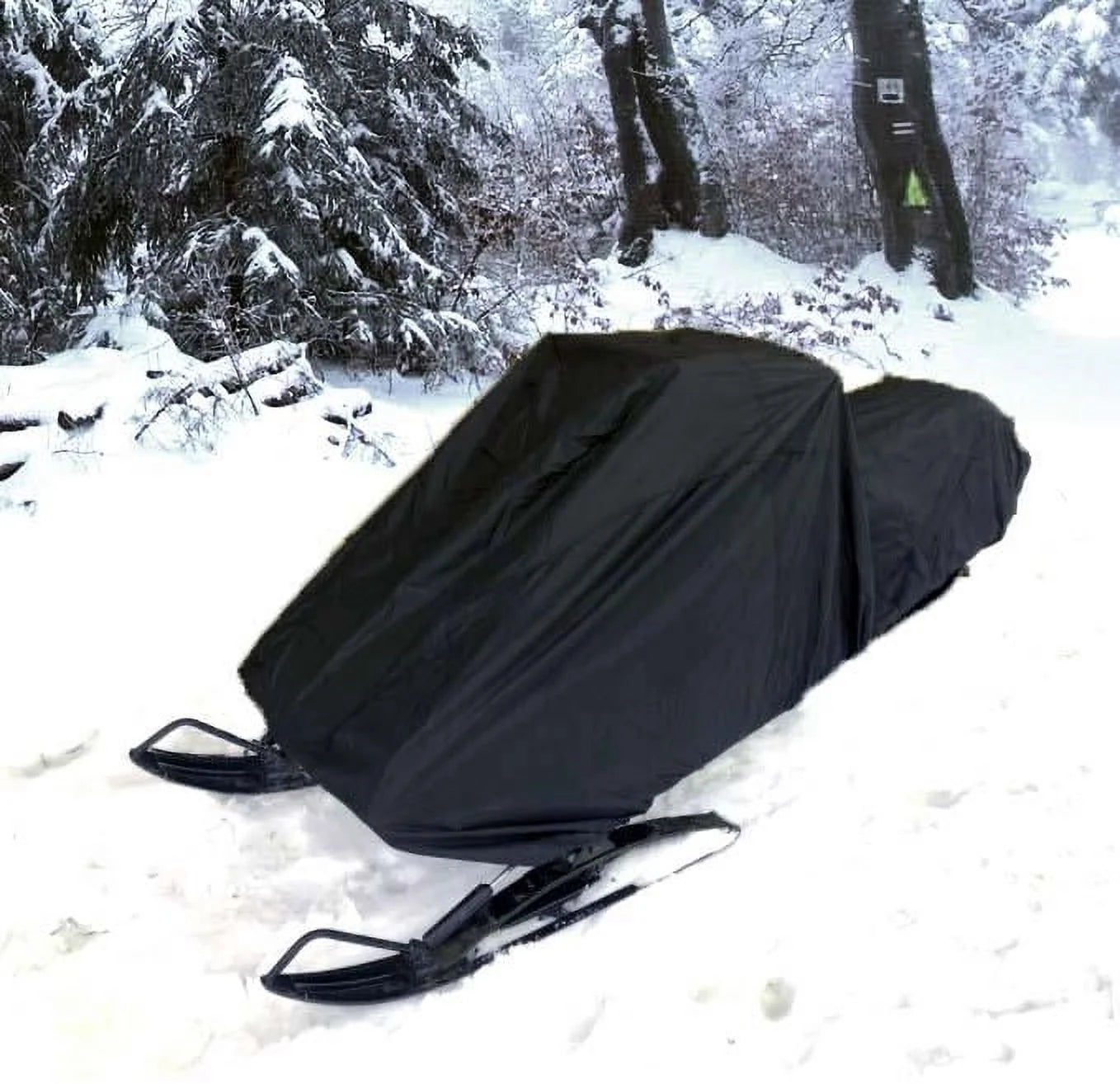 300d snowmobile travel and storage cover compatible for 2013-2015 ski doo bombardier gsx se e-tec 600 h.o. sleds. slush and mud protection