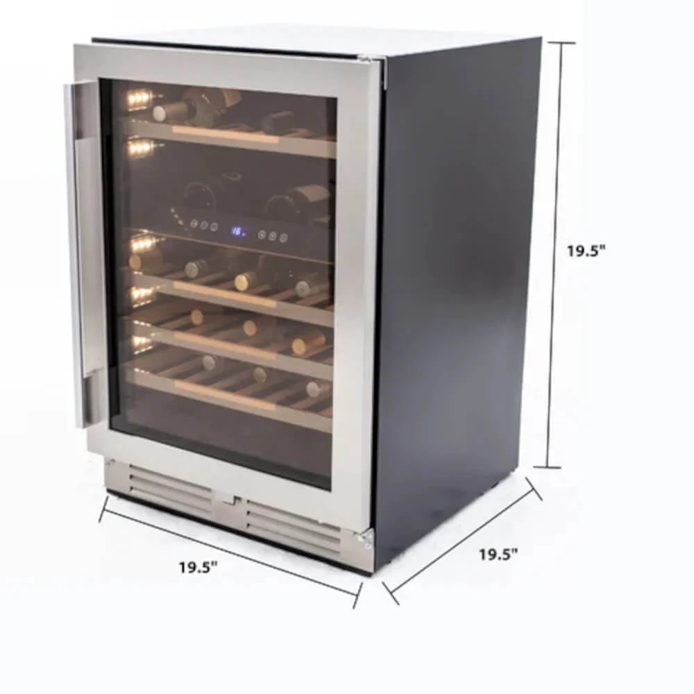 Avanti elite series wine cooler, 47 bottle capacity