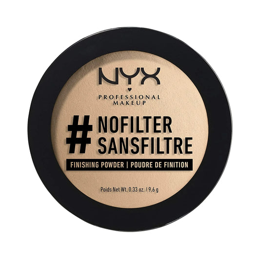 Nyx - nofilter finishing powder, pressed setting powder - medium olive, 9.6g