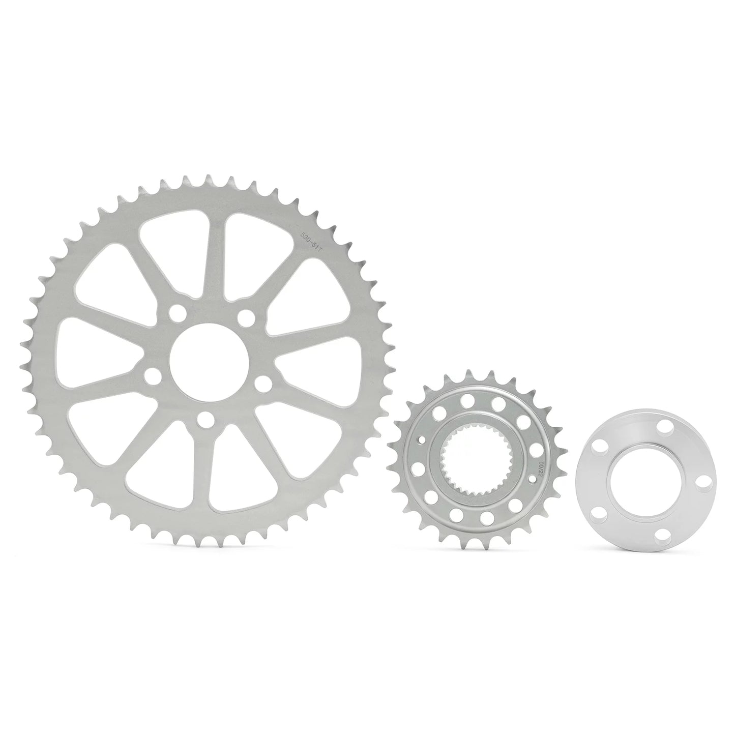 Drive front rear sprocket conversion kit for harley dyna fxd fxdb fxdf fxdwg