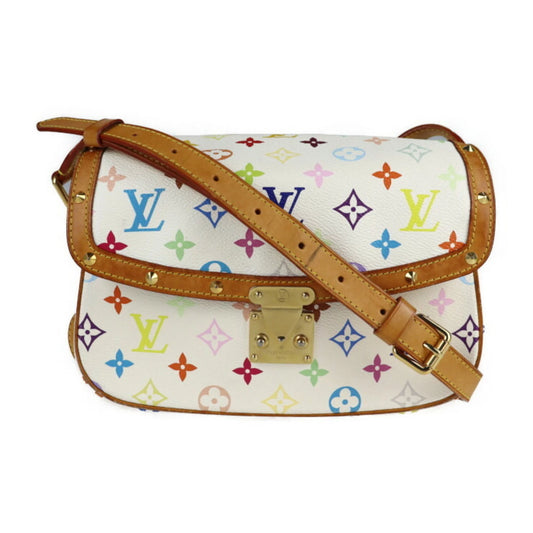 Pre-owned louis vuitton louis vuitton shoulder bag m92661 monogram canvas multicolor sologne (good)