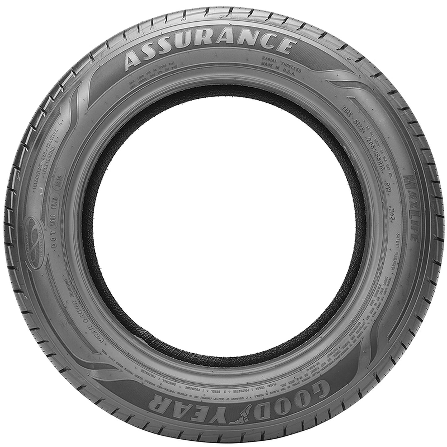 Goodyear assurance maxlife all season 205/50r17 89v passenger tire