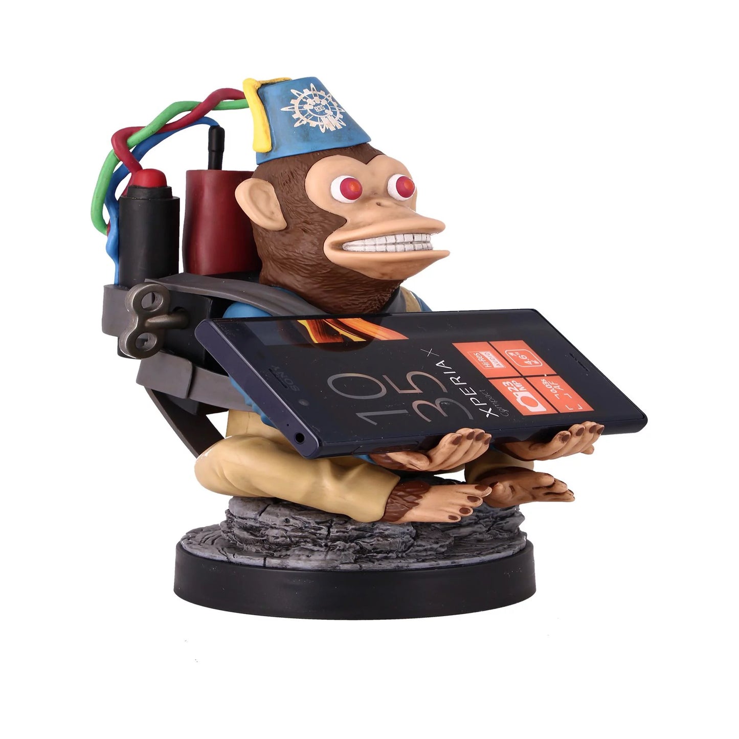 Exquisite gaming: call of duty: monkeybomb - original mobile phone & gaming controller holder, device stand, cable guys, licensed figure