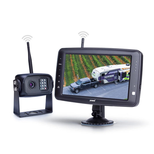 Yuwei yw97111 split-view wireless backup camera with 7-inch monitor for better parking safety